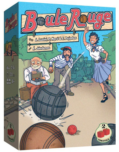 Boite de Boule Rouge