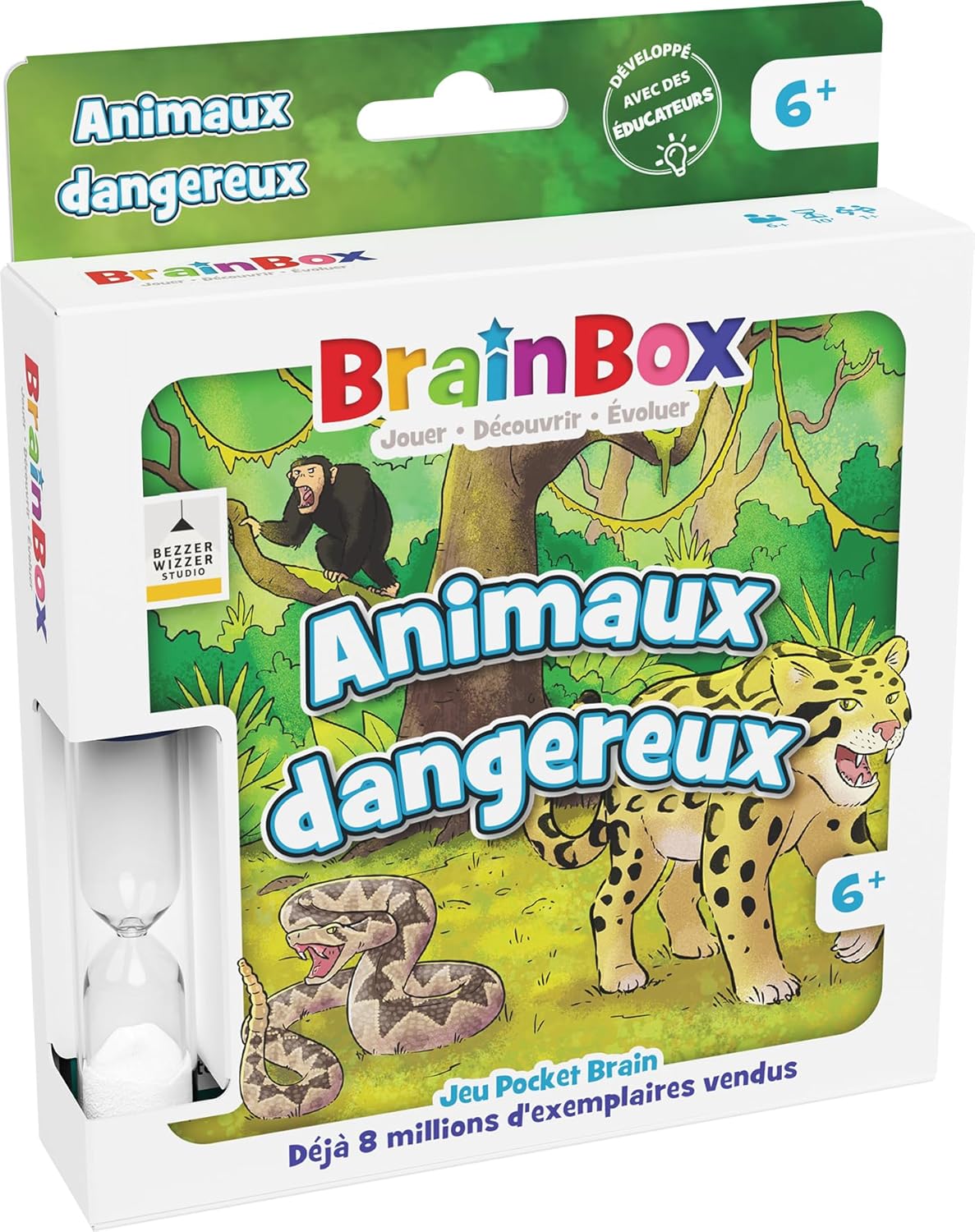 Boite de BrainBox Pocket - Animaux Dangereux