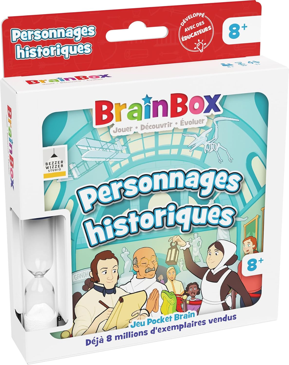 Boite de BrainBox Pocket - Personnages Historiques