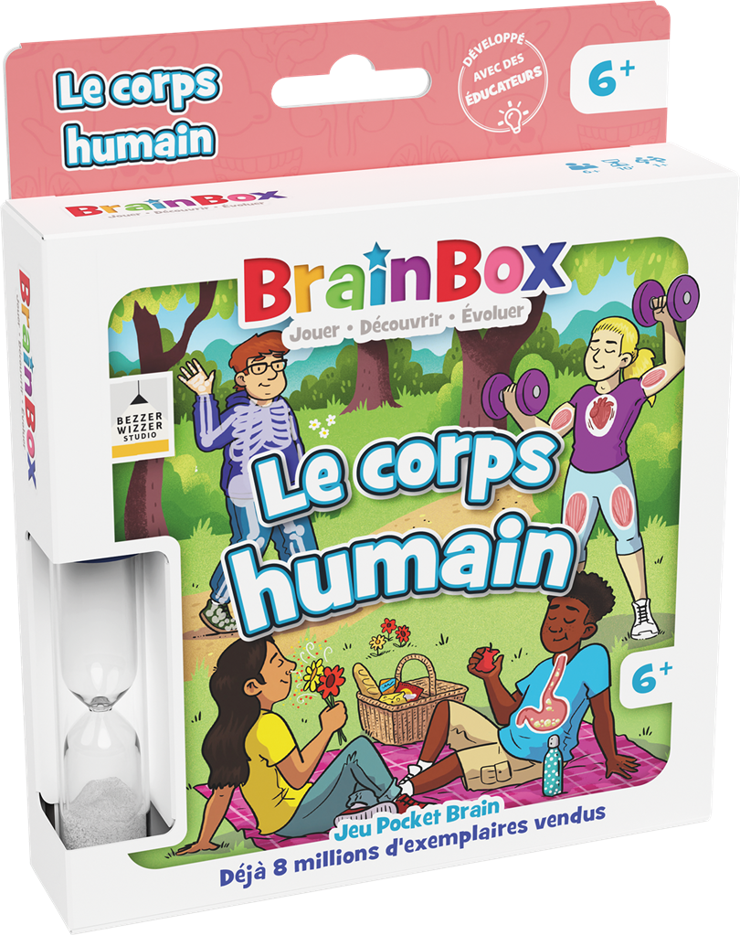 Boite de BrainBox Pocket - Le corps humain
