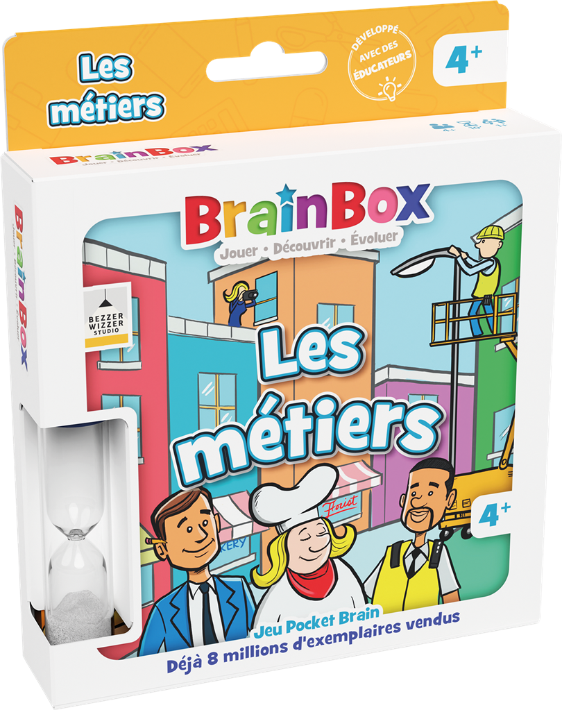 Boite de BrainBox Pocket - Métiers