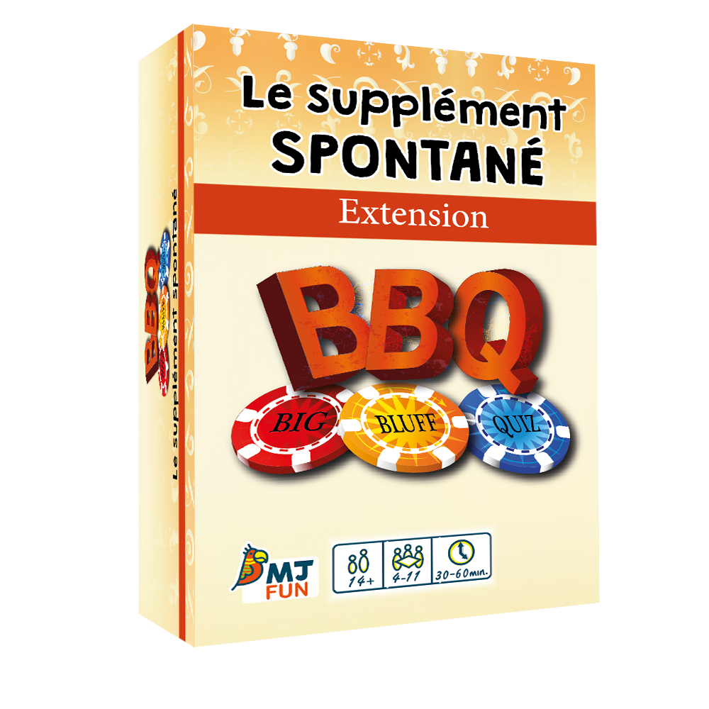 Boite de BBQ : Big Bluff Quiz - Le supplément Spontané