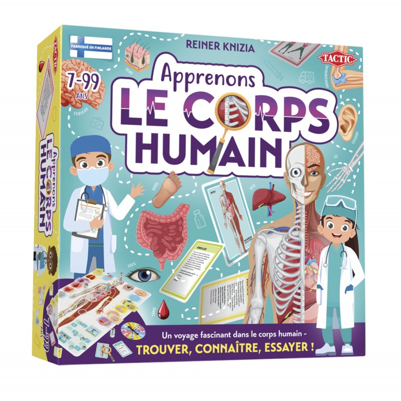 Boite de Apprenons Le Corps Humain