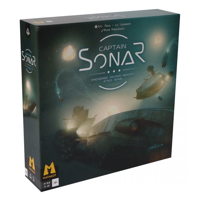 Boite de Captain Sonar : 2nd Edition
