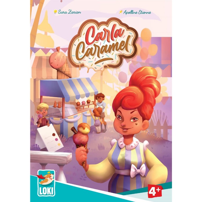Boite de Carla Caramel - Nommé au Kinderspiel des Jahres
