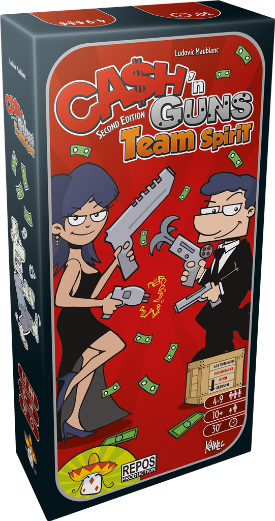 Boite de Cash'n Guns : Team Spirit