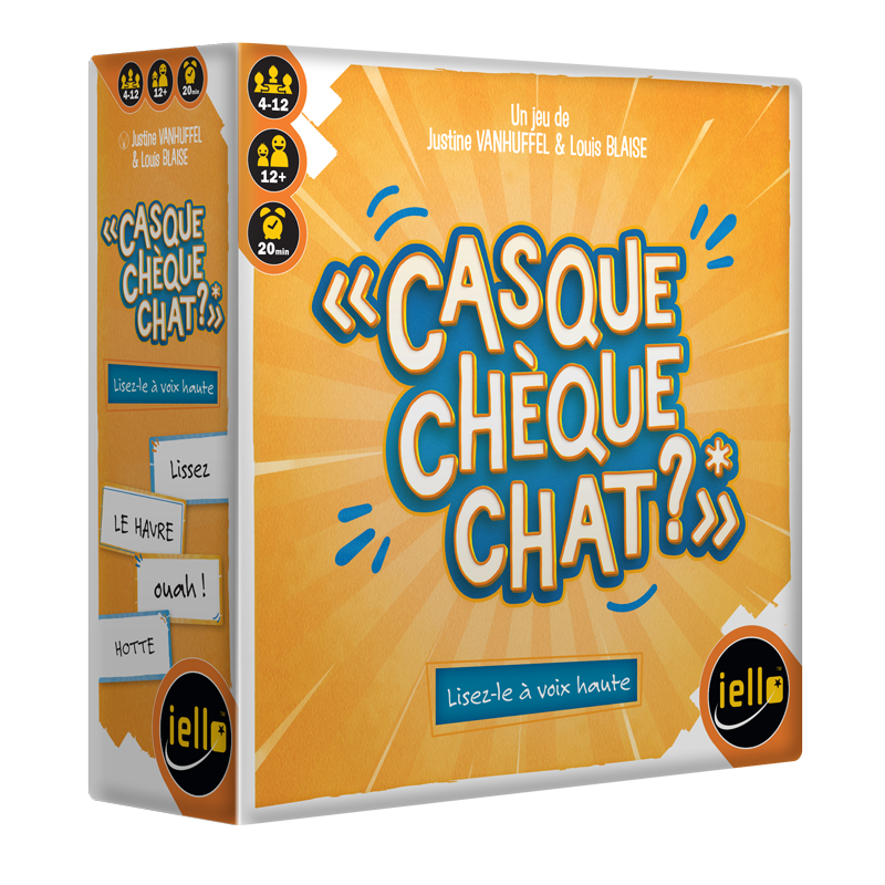Boite de Casque Chèque Chat