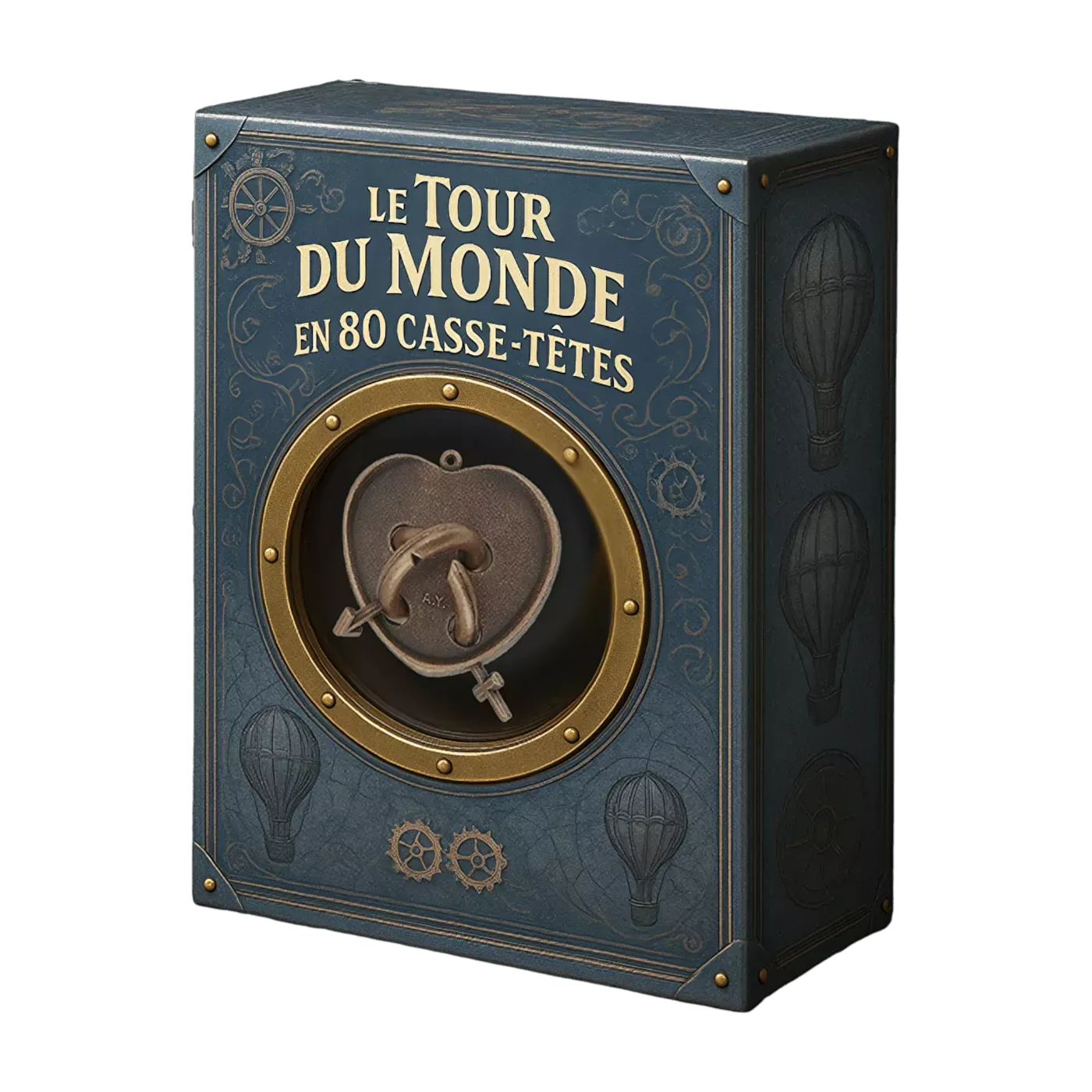 Boite de Casse-Tête Métal - Le Coeur De Paris