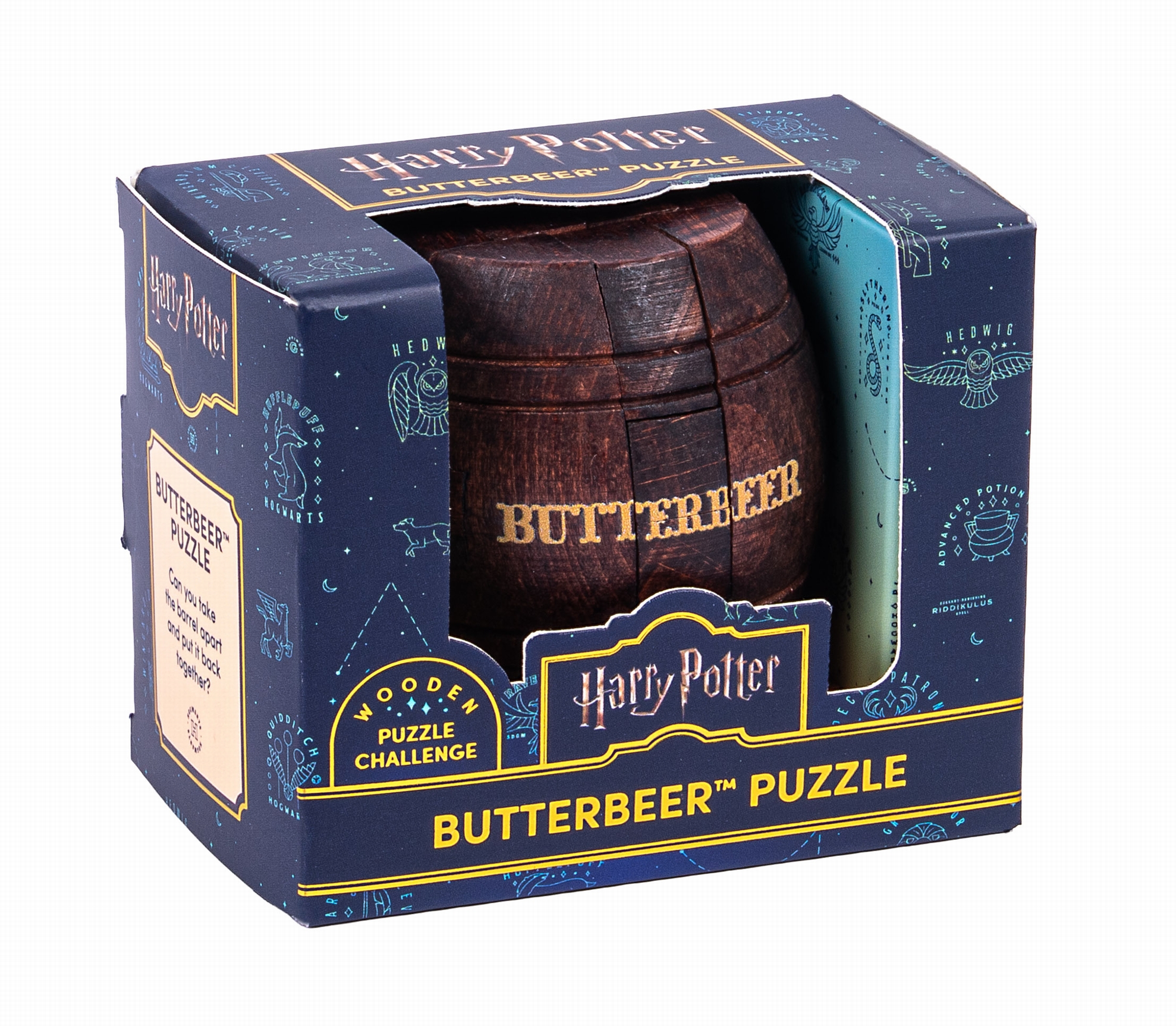 Boite de Casse-tête en bois - Harry Potter : Butterbeer Barrel