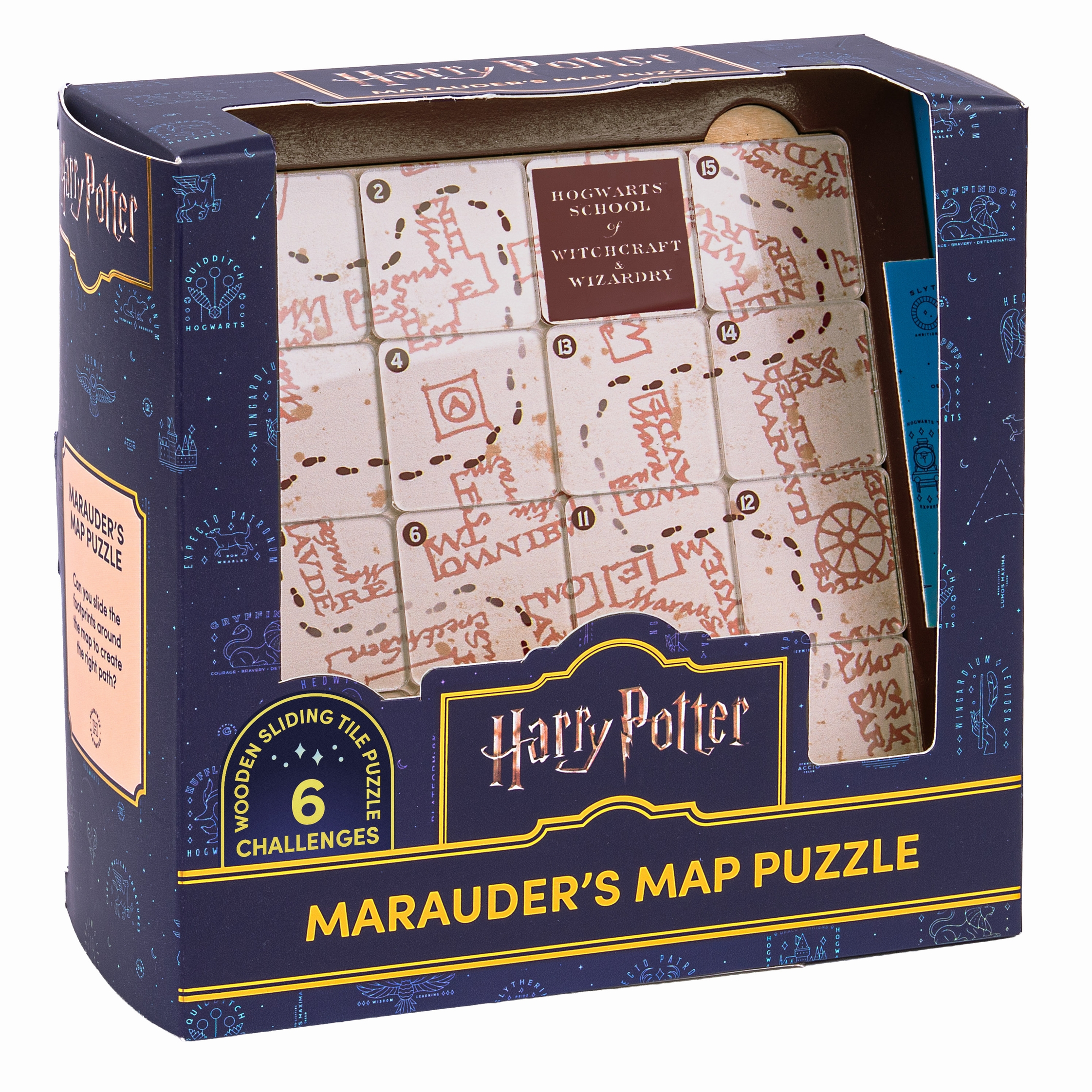 Boite de Casse-tête en bois - Harry Potter : Marauder's Map