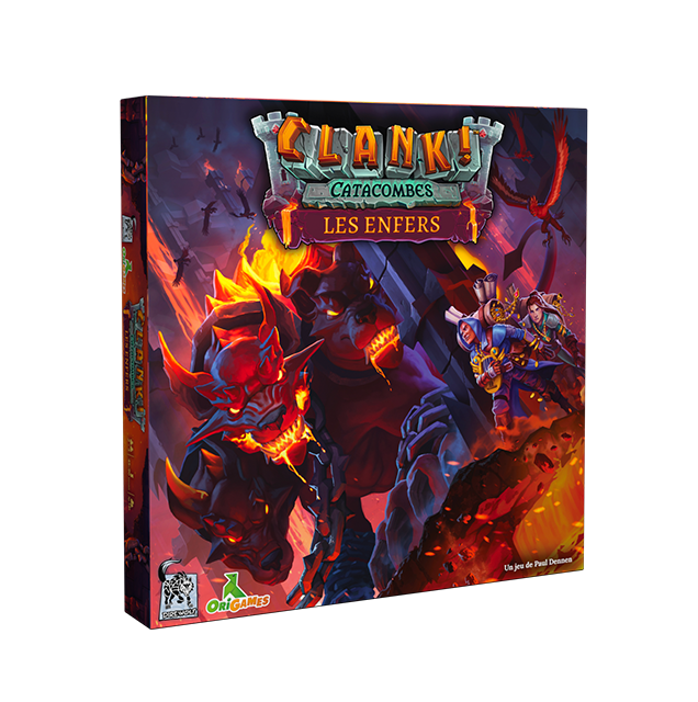 Boite de Clank! Catacombes - Les Enfers