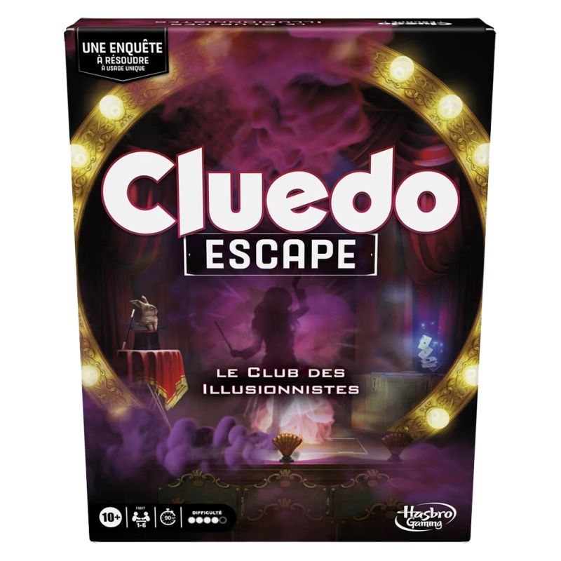 Boite de Cluedo - Le club des illusionnistes - Escape Game