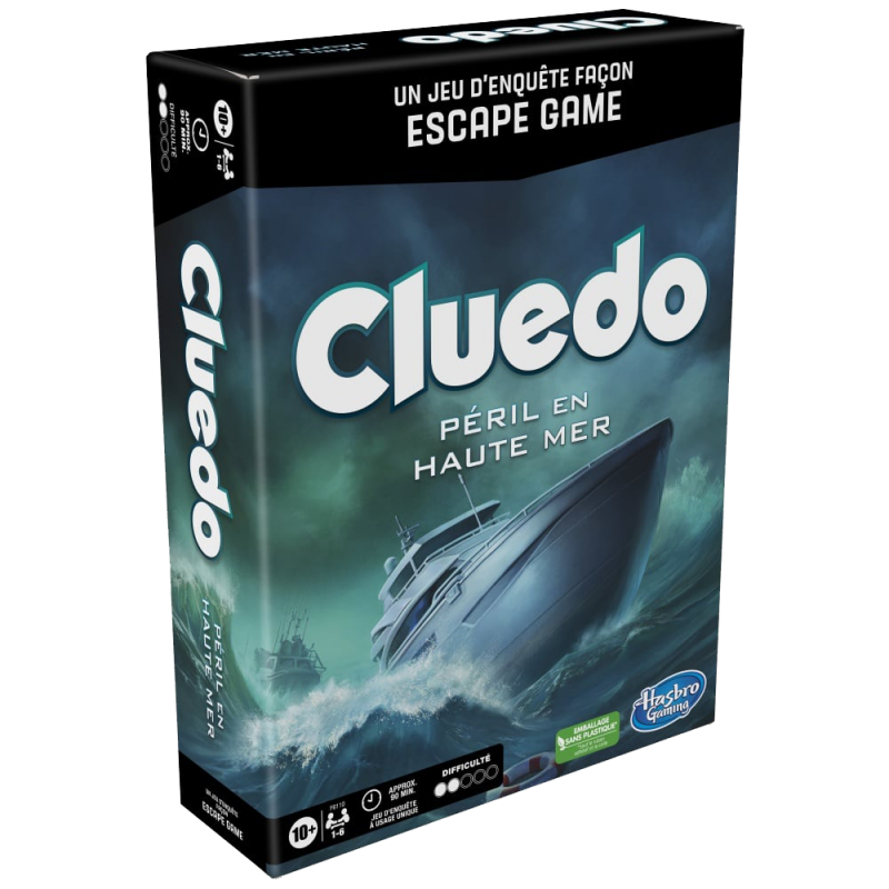 Boite de Cluedo - Péril en Haute Mer - Escape Game