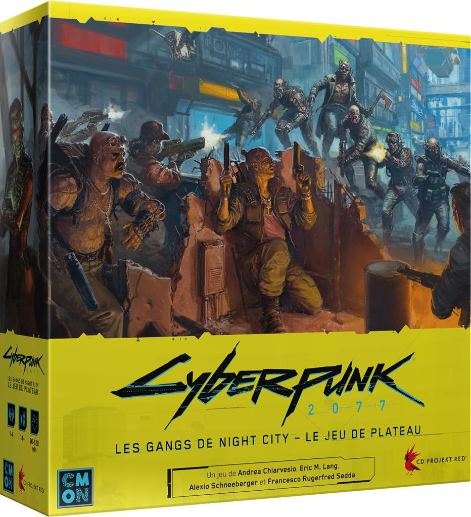 Boite de Cyberpunk 2077 : Les Gangs de Night City
