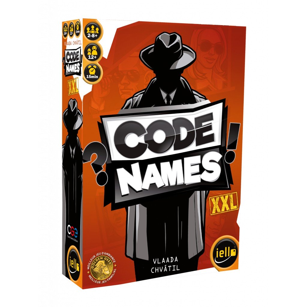Boite de Codenames - XXL
