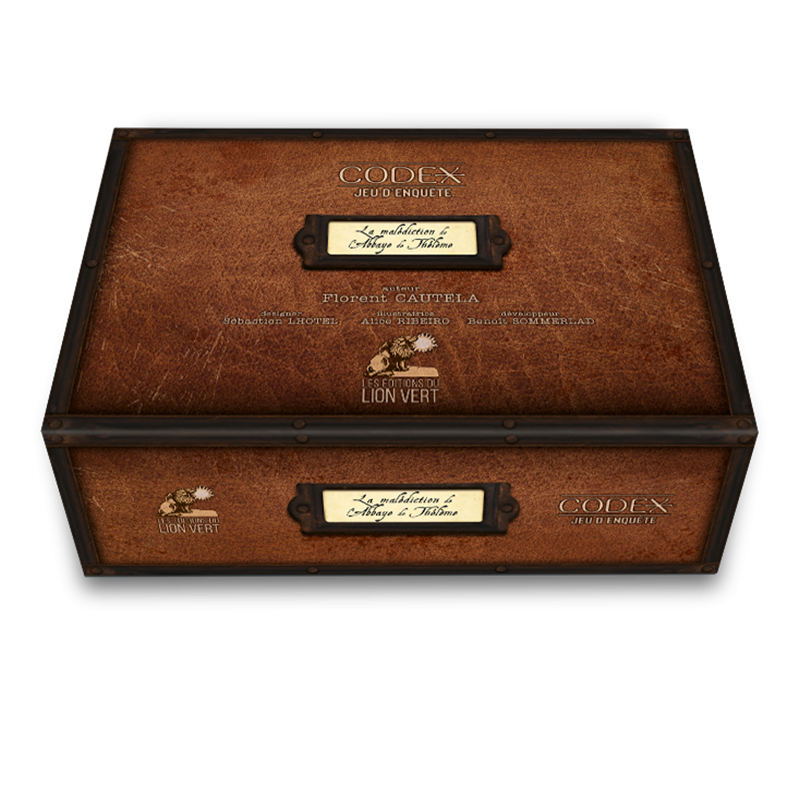 Boite de Codex 2 - La  Malédiction de  l'Abbaye de Thélème