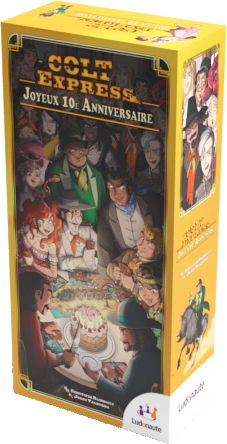 Boite de Colt Express - Joyeux 10e Anniversaire