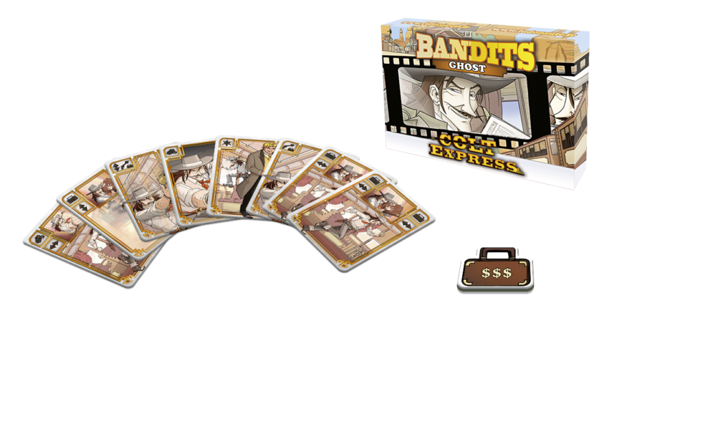 Boite de Colt Express Bandits - Ghost