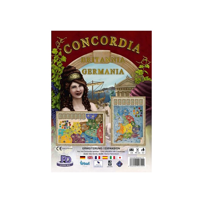 Boite de Concordia : Britannia & Germania