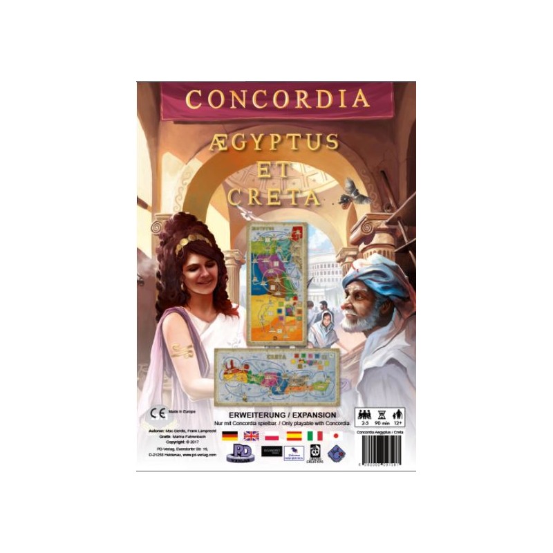 Boite de Concordia : Aegyptus & Creta