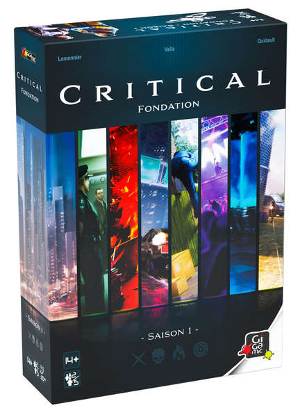 Boite de Critical - Fondation - Saison 1