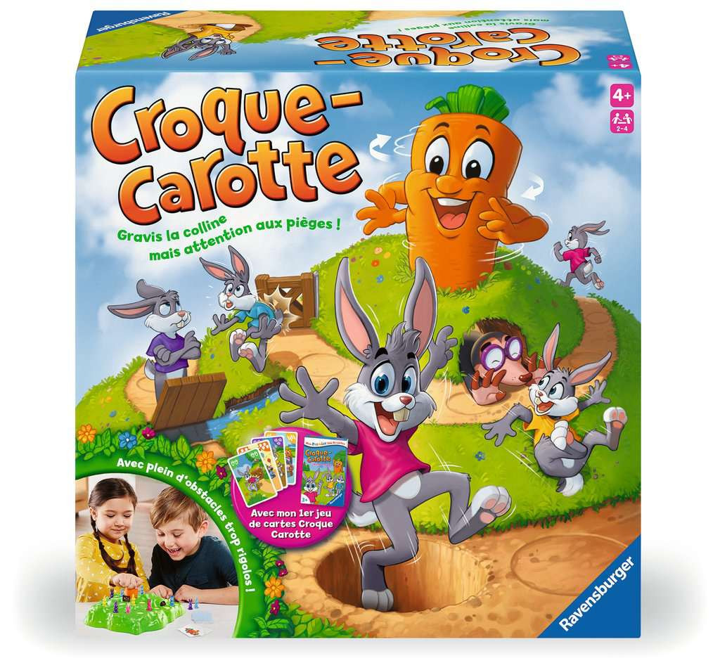 Boite de Croque Carotte + Jeu de cartes inédit