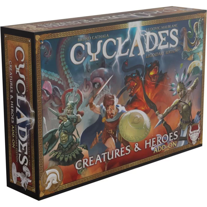 Boite de Cyclades - Créatures & Héros