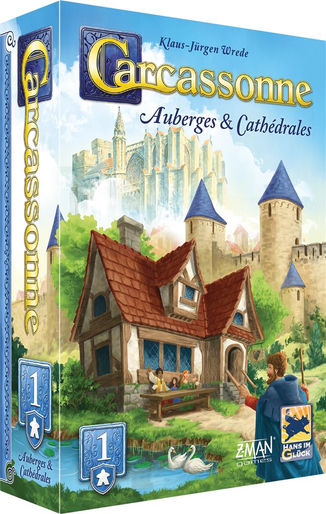 Boite de Carcassonne - Auberges et Cathédrales 2025