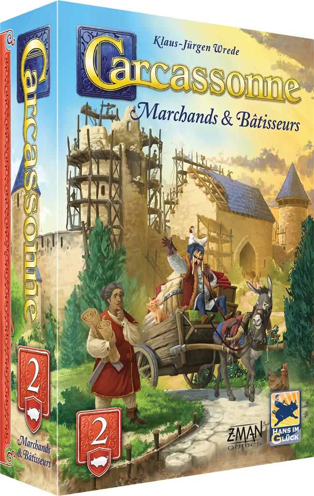 Boite de Carcassonne - Marchands et Bâtisseurs 2025
