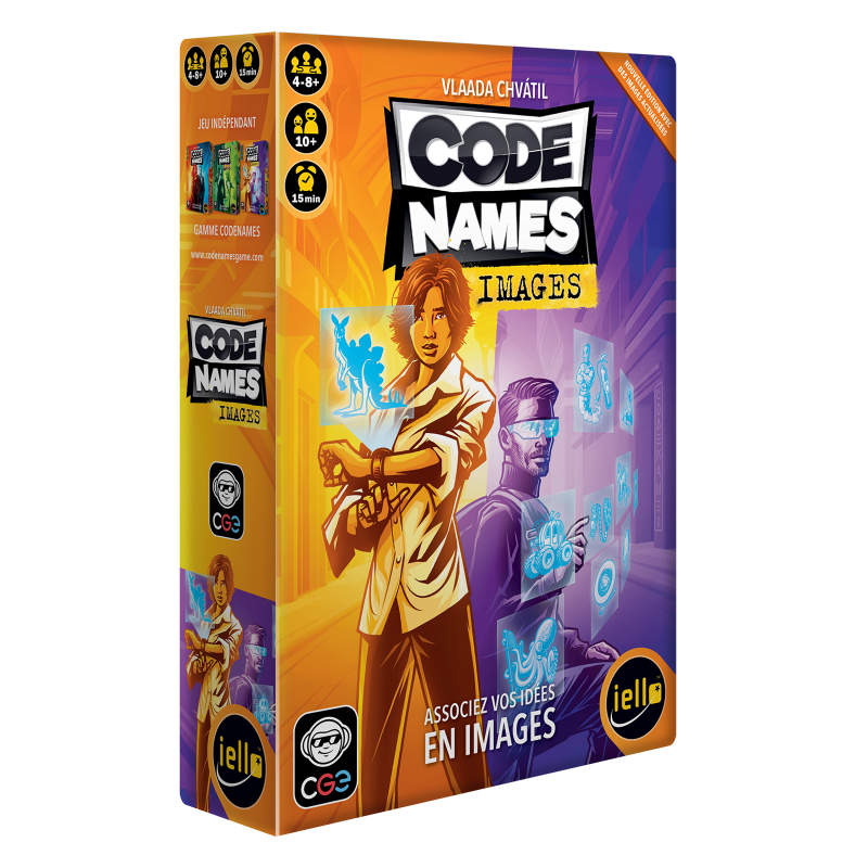 Boite de Codenames - Images - Édition 2025