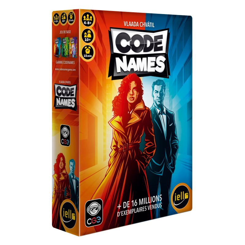 Boite de Codenames - Spiel des Jahres 2016 - Édition 2025