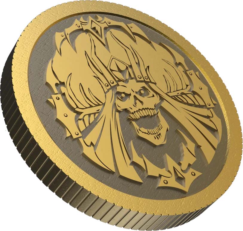 Boite de Chroniques de Drunagor - L'Age des Ténèbres - Metal Initiative Marker