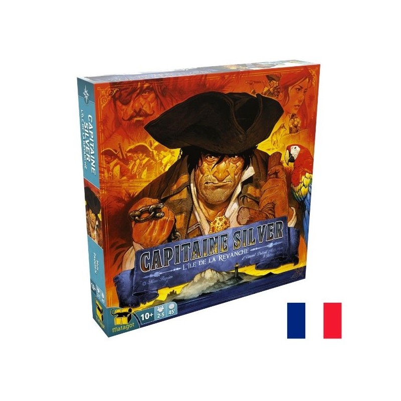 Boite de Capitaine Silver : L'Île de la Revanche