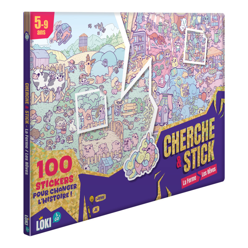 Boite de Cherche & Stick - La Ferme - Les Rêves
