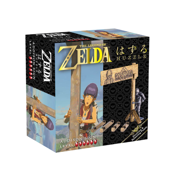 Boite de Casse-Tête Huzzle Zelda Addison Sign (diff.6)