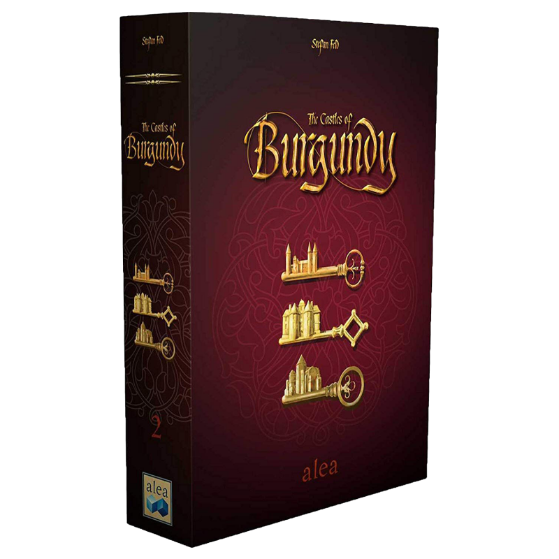 Boite de Châteaux de Bourgogne - Edition Deluxe Rouge