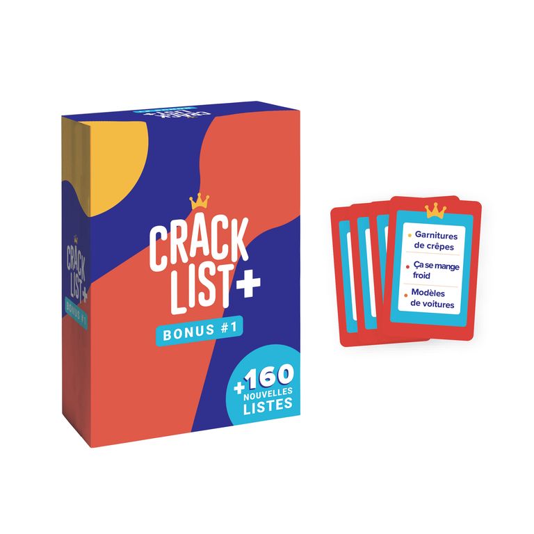 Boite de Crack List + - Bonus #1
