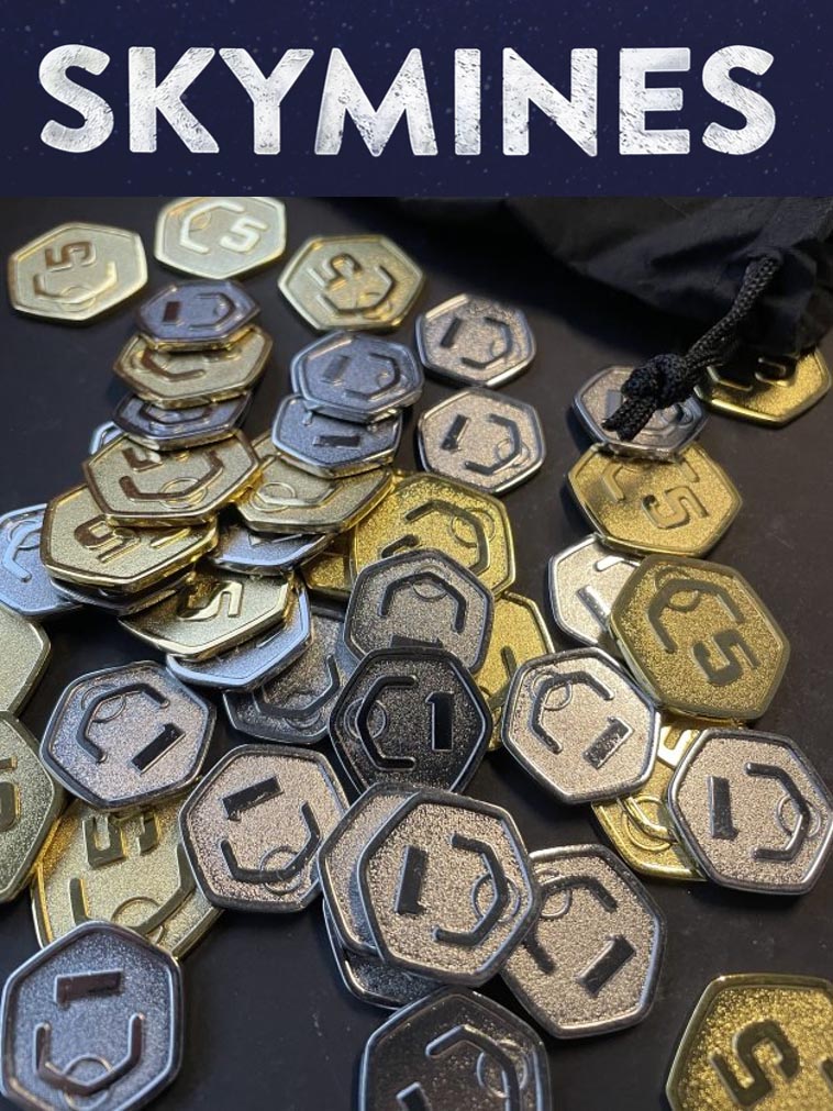 Boite de Skymines - Pièces Métal