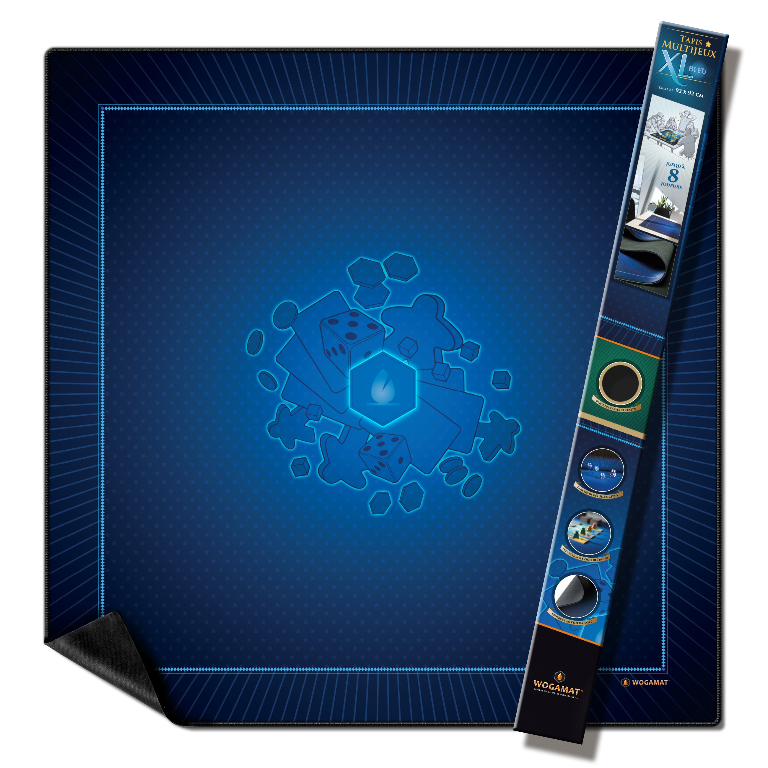 Soeplepel, kleur blauw parelmoer, EME Napoleon - | EME Napoleon Bestek Soeplepel, kleur blauw parelmoer, EME Napoleon - | EME Napoleon Bestek
