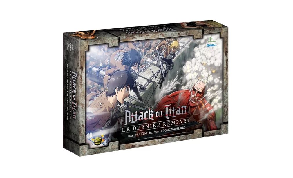 Boite de Attack on Titan : Le Dernier Rempart