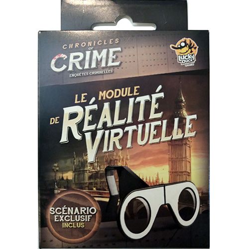 Boite de Chronicles of Crime - Module de Réalité virtuel
