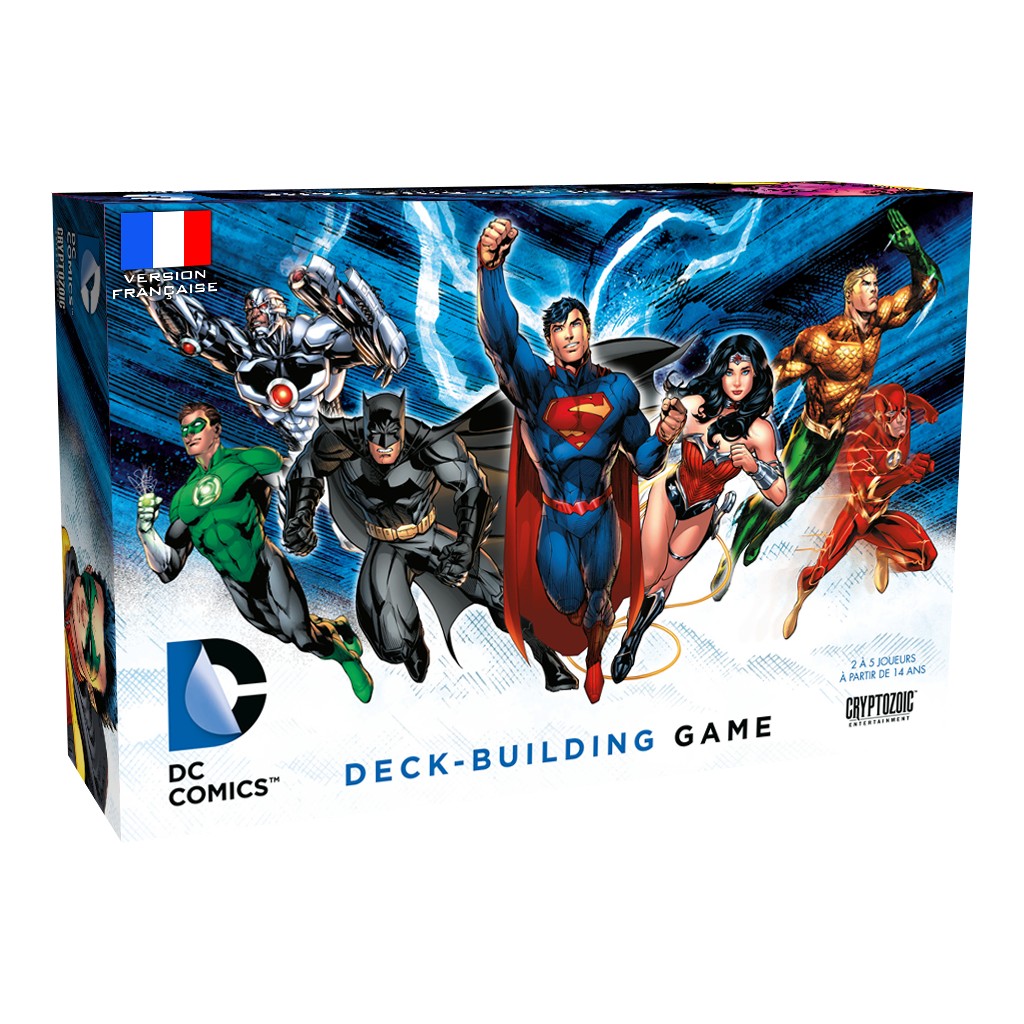 Boite de DC Comics Deck-Building Game