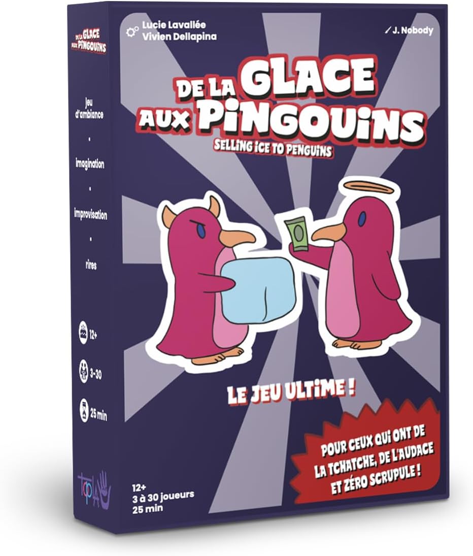 Boite de De la Glace aux Pingouins