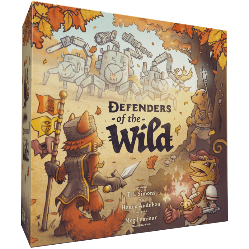 Boite de Defenders of the Wild