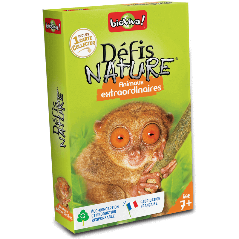Boite de Défis Nature - Animaux Extraordinaires