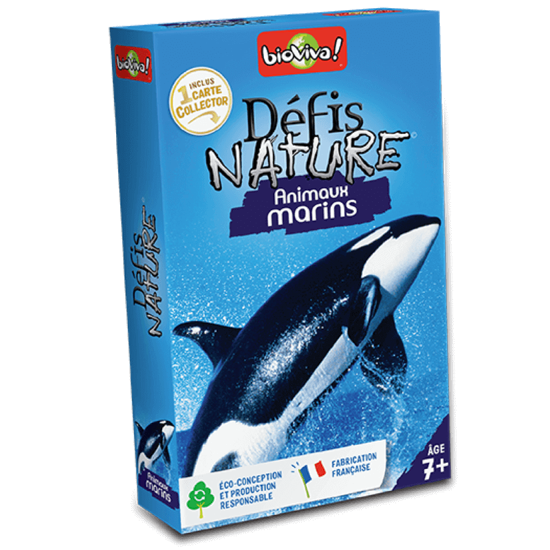 Boite de Défis Nature - Animaux Marins