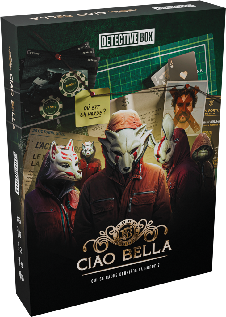 Boite de Detective Box : Short Stories - Ciao Bella