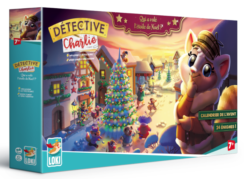 Boite de Détective Charlie - Calendrier de l'Avent