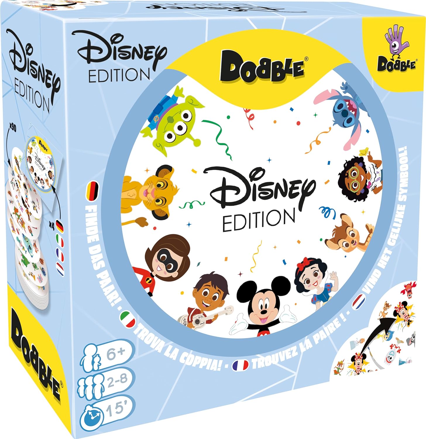 Boite de Dobble - Disney (ClutchBox)