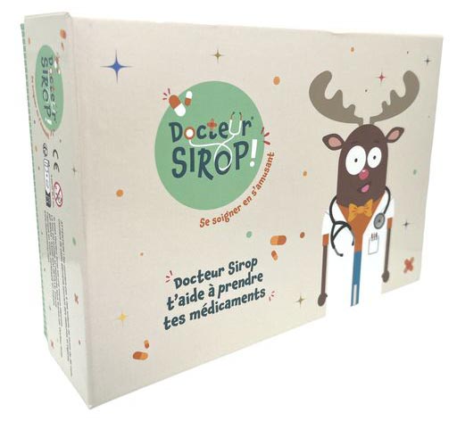 Boite de Docteur Sirop - t'aide à prendre tes médicaments